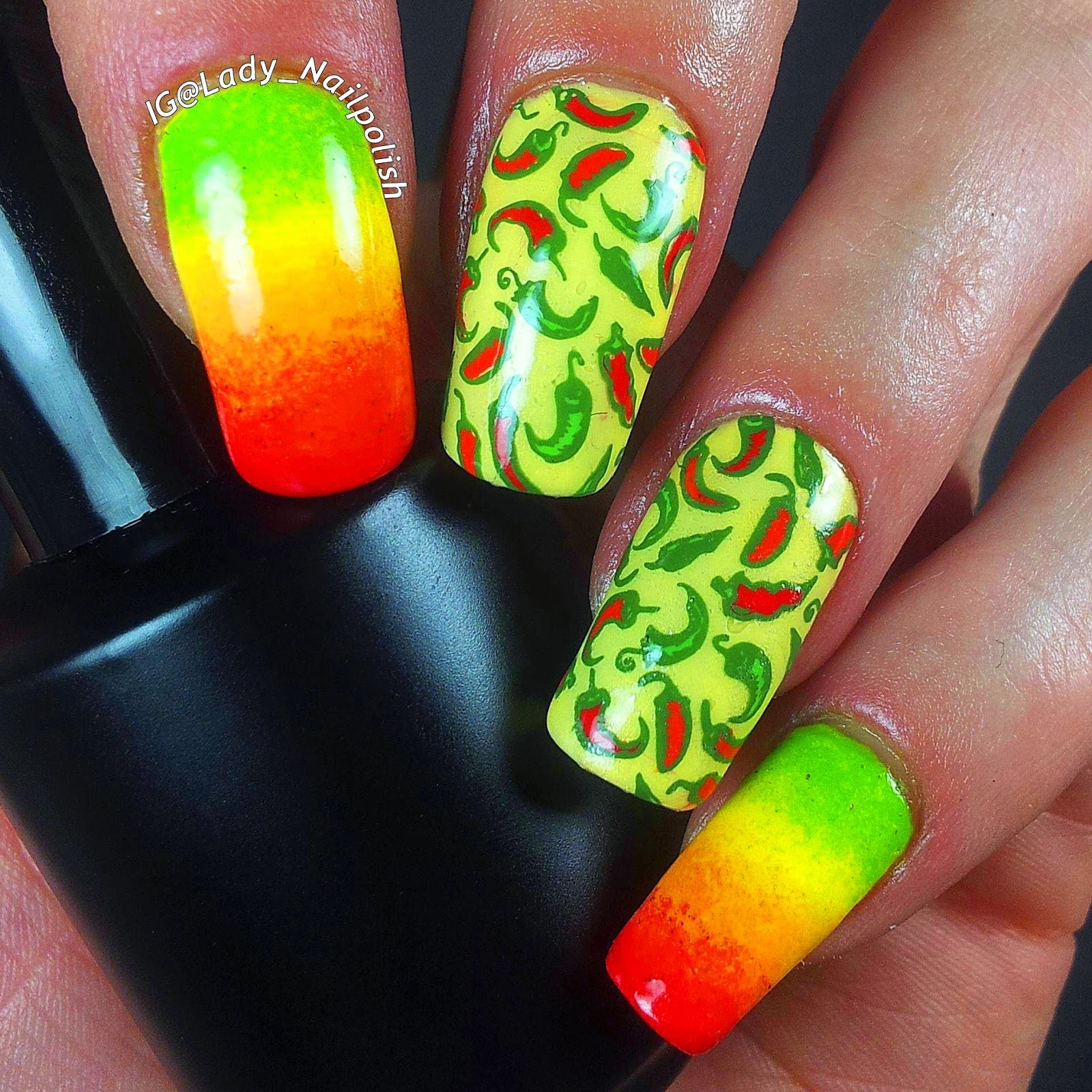 DRK - C : Hot Chili Pepper Manicure