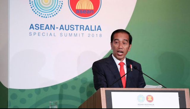 Jokowi Minta ASEAN-Australia Tingkatkan Kerja Sama Tangani Terorisme