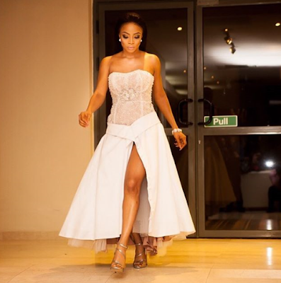 1a1a Toke Makinwa's gorgeous dress to her book launch