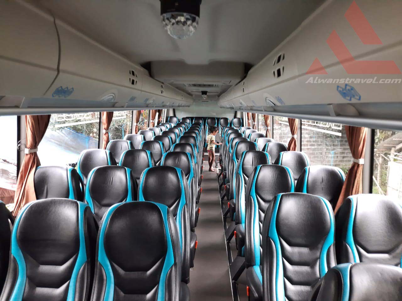 Interior jetbuss 3