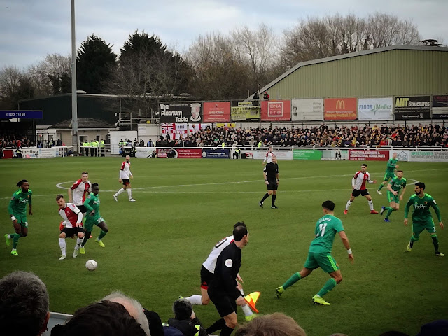 Woking v Watford in the FA Cup 2019