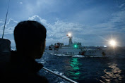 Foto Kapal Coast Guard dan Nelayan China Kembali Serbu Natuna 