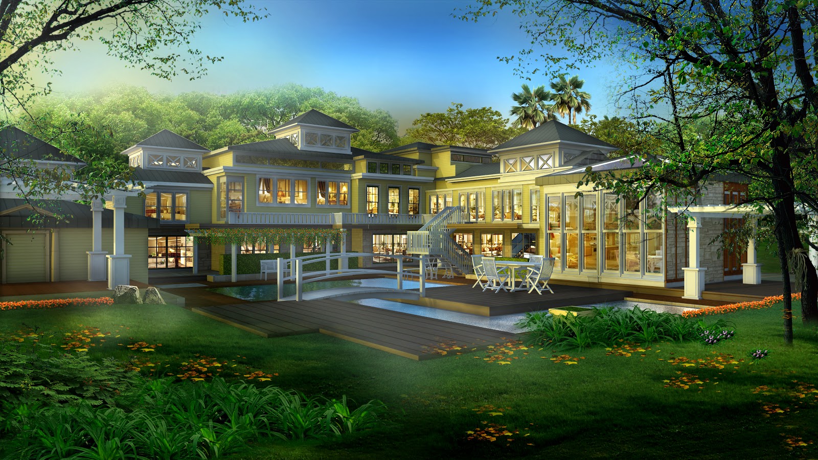 ARVIS 3D: Fungsi Tanaman Dalam Design Arsitektur