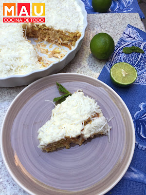 carlota pay pie de limon y coco receta mau cocina de todo