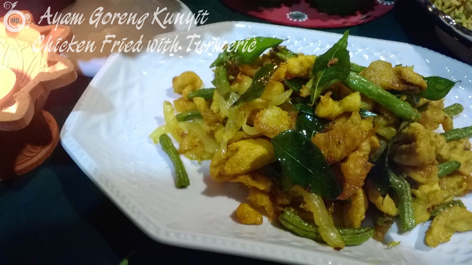 Ayam Goreng Kunyit/Chicken Fried with turmeric