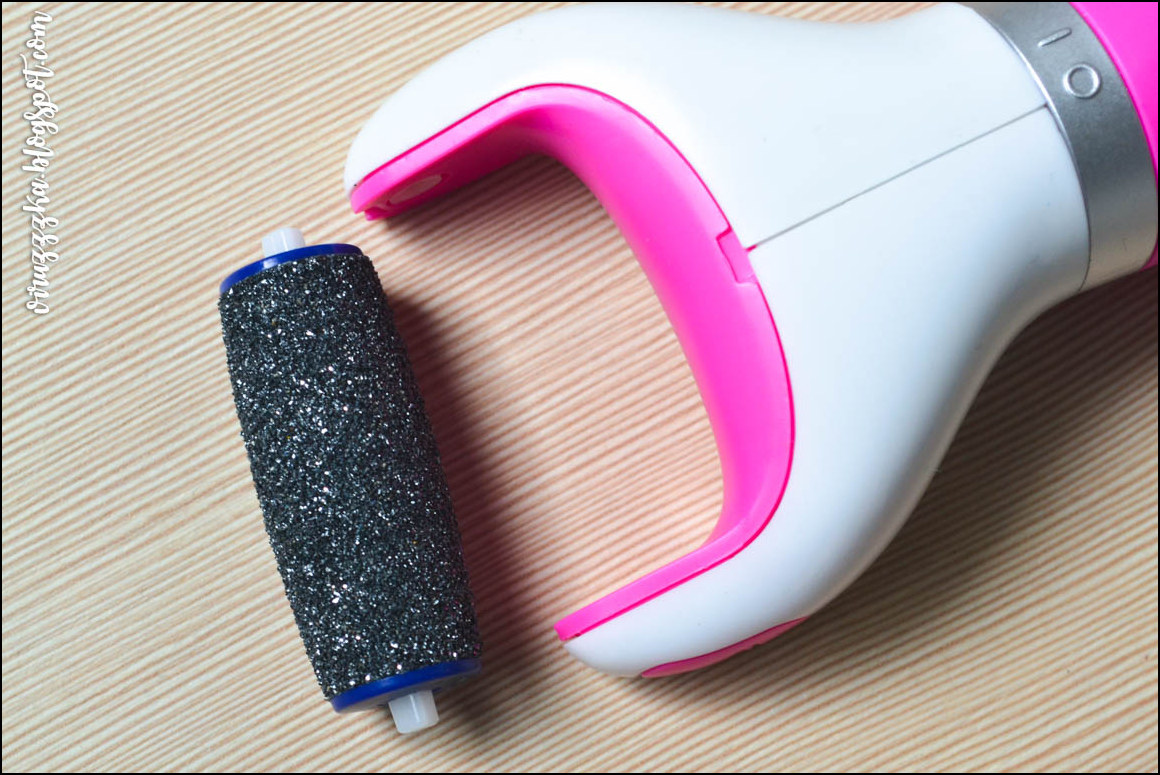 Scholl Velvet Smooth Diamond Crystals Pink Review Электрическая роликовая пилка Scholl Velvet Smooth Diamond Crystals Pink Отзыв