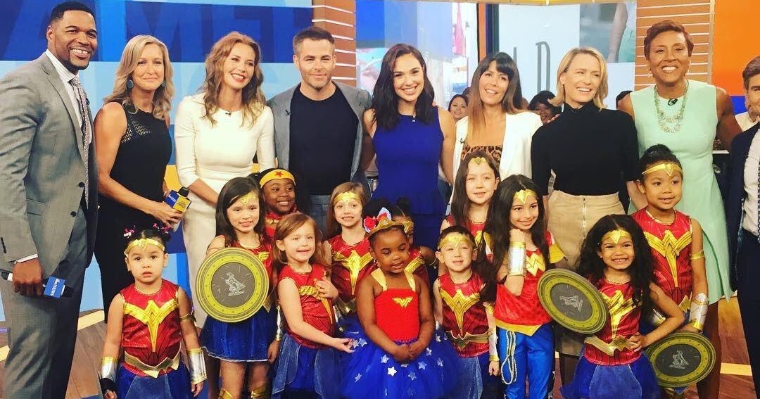 Wonder Woman Source: PHOTO: Wonder Woman cast and director on GMA