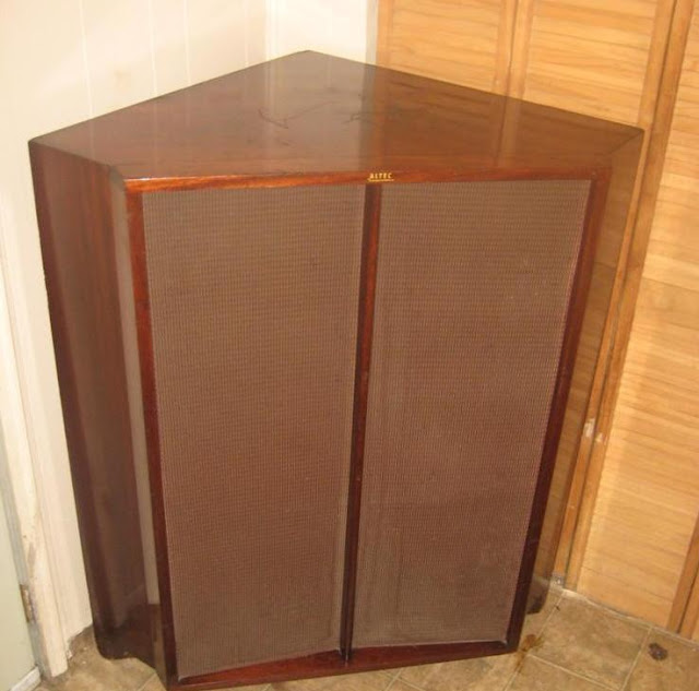 retro vintage modern hifi 1952 Altec 620A and 820A Corner Speaker