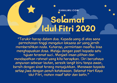 Ucapan Hari Raya Idul Fitri Dalam Bahasa Indonesia