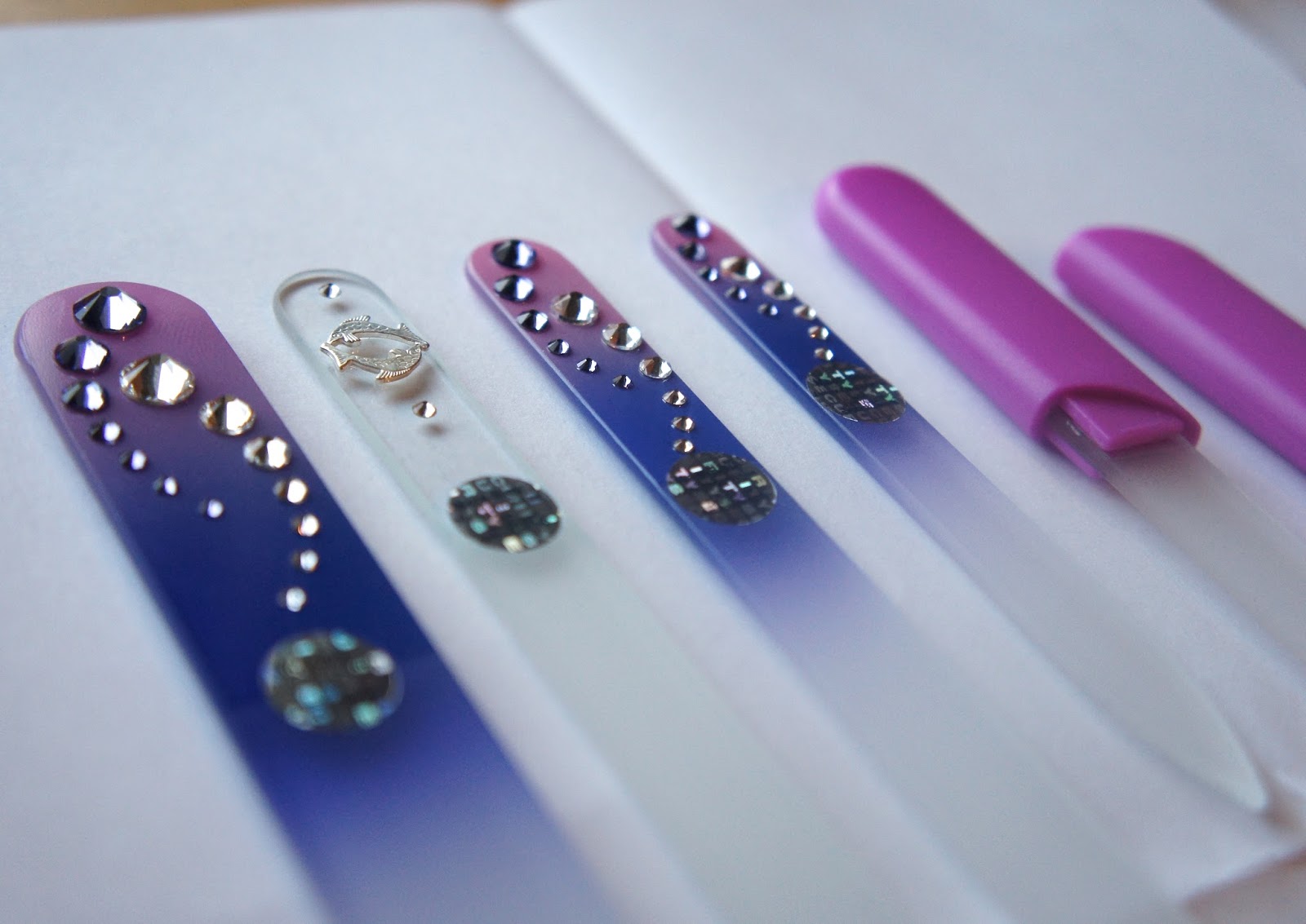 Yolanda G MontBleu Glass Files Review Glass Foot File, Zodiac Nail