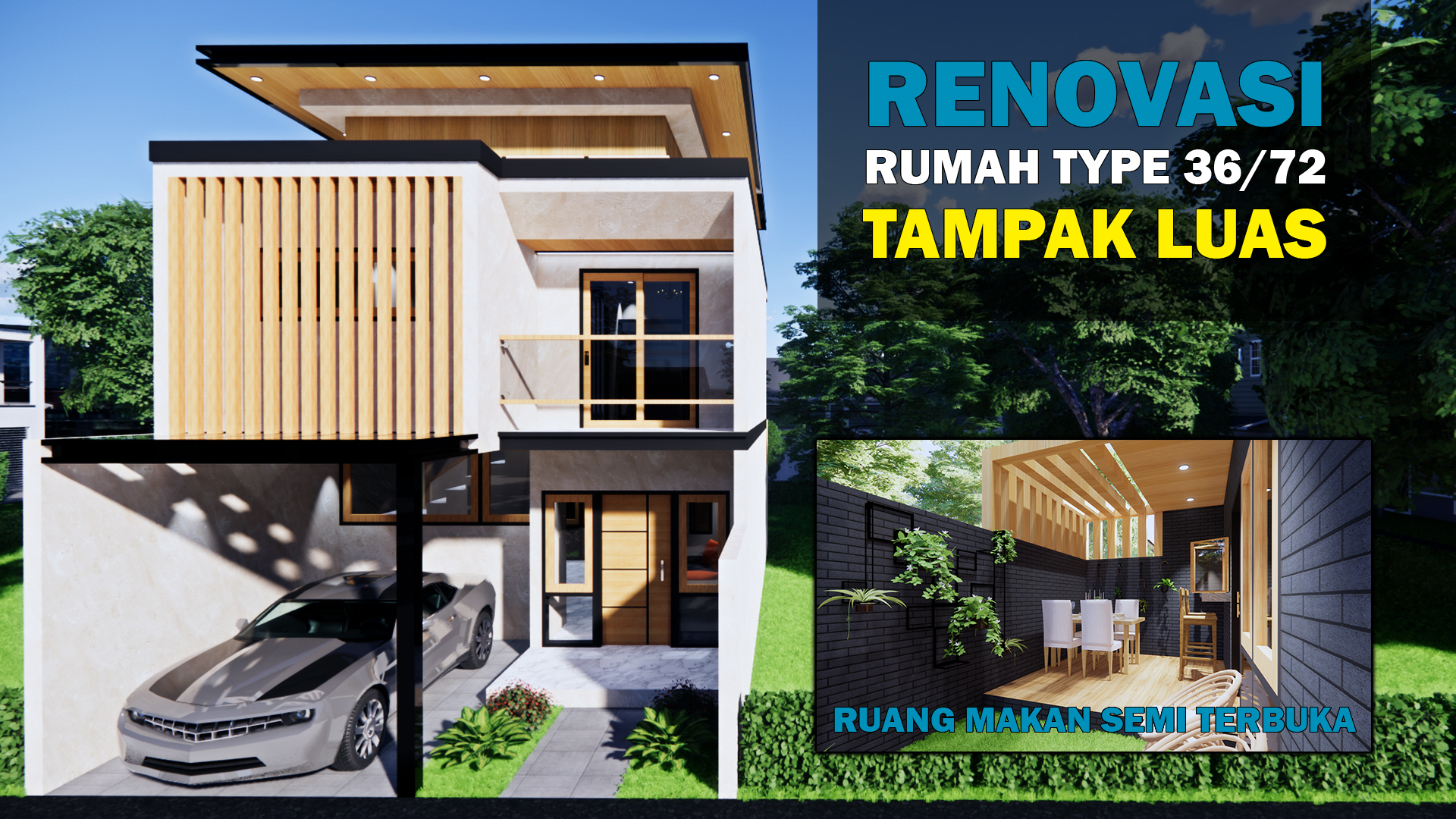 Renovasi Rumah Type 36 Agar Tampak Luas