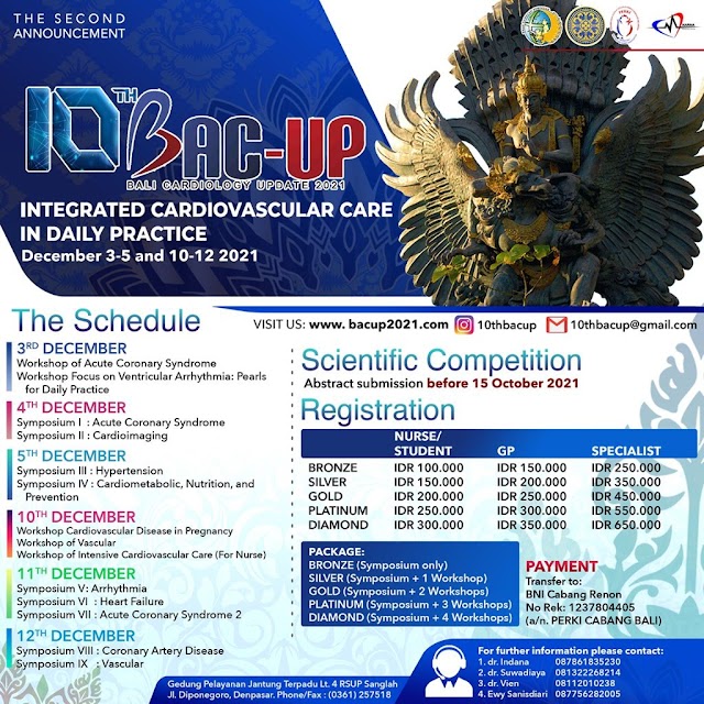 SYMPOSIUM AND WORKSHOP The 10th BAC-UP Virtual Meeting “Integrated Cardiovascular Care in Daily Practice”