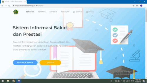 Alamat Web Aplikasi Sistem Informasi Bakat dan Prestasi ( BANPRES ) Alamat Web Aplikasi Sistem Informasi Bakat dan Prestasi ( BANPRES )