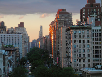 Sunset New York City Clip Art