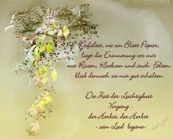 Gedankenreise Oktober 2013