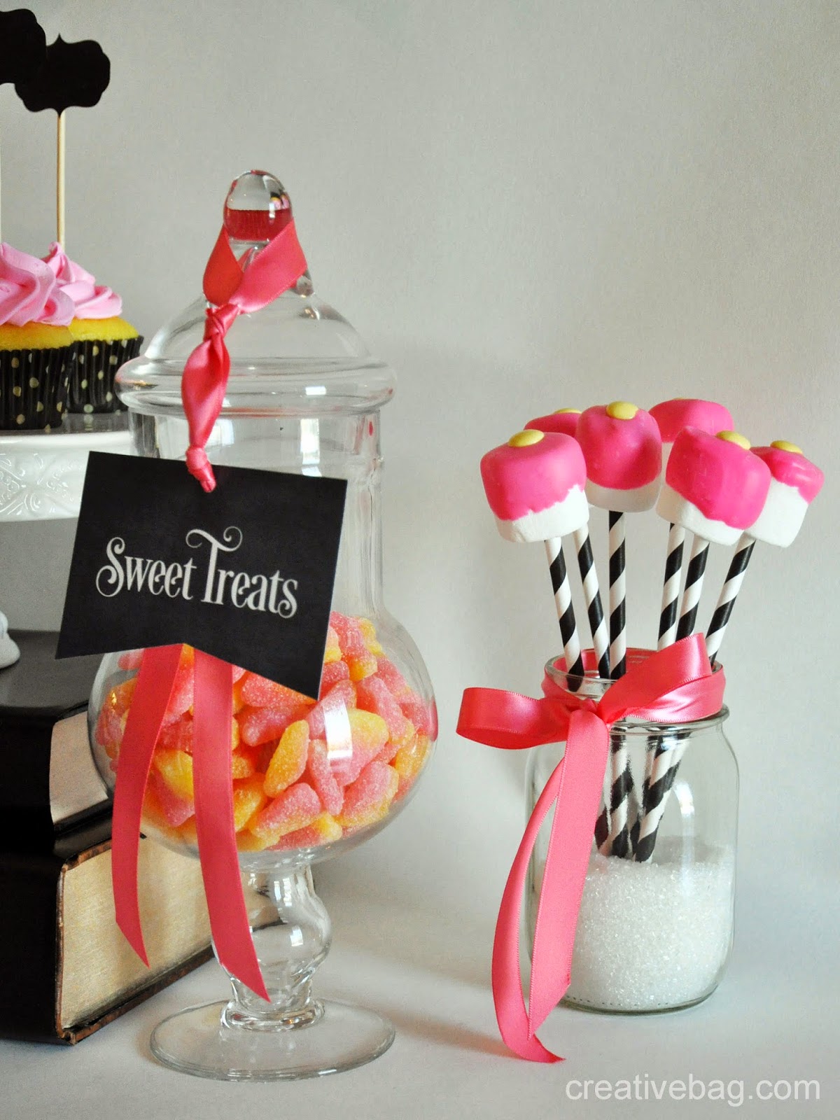 the creative bag blog Sweet table supplies some of our favourites!