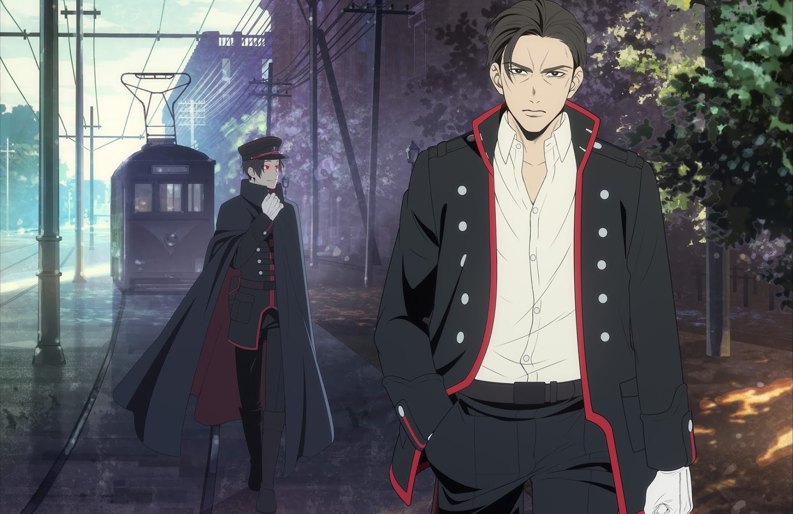 Mars Red Anime original sobre vampiros no século XX anunciado pela