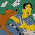 Ver Los Simpsons online Latino 14x19 "El perro Cobarde"