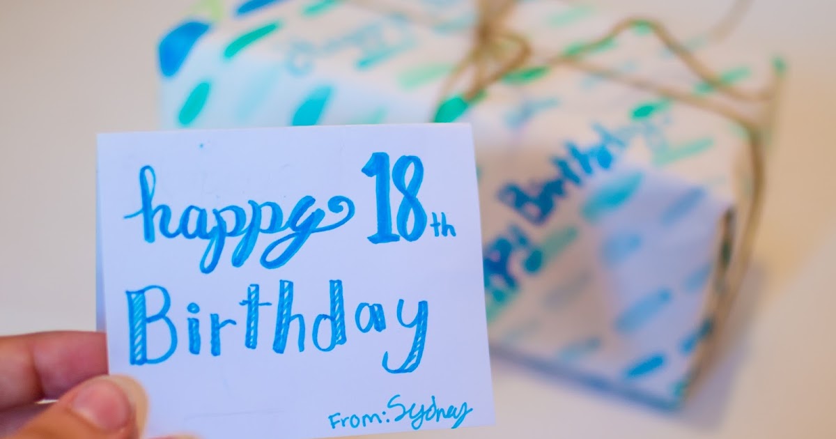 Birthday Time DIY Wrapping Paper Uniquely His