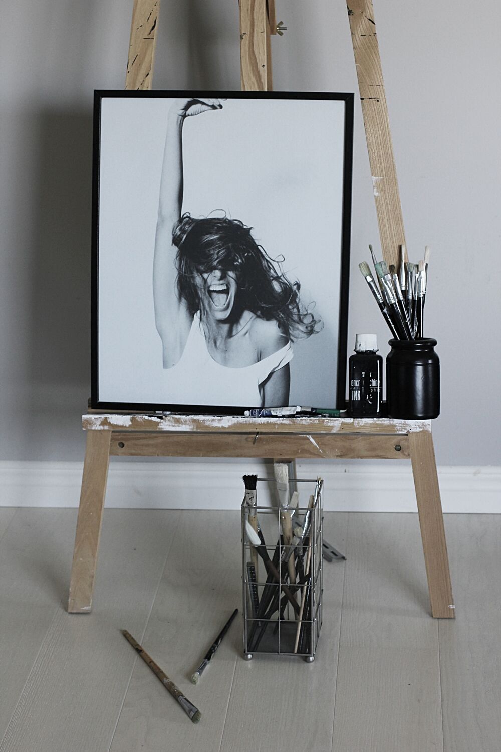 svart, vitt & rött Julklappstips! Tavla!