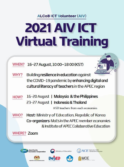ALCoB ICT Volunteer (AIV) Workshop 2021 - AIV ICT VIRTUAL TRAINING