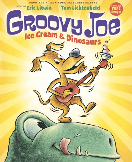 Groovy Joe: Ice Cream & Dinosaurs book review, free activities and new ice cream clip art!