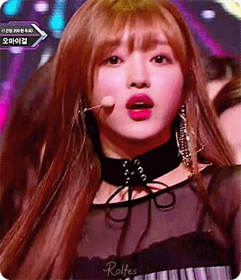 오늘의 엠카 오마이걸 유아.gif | 인스티즈