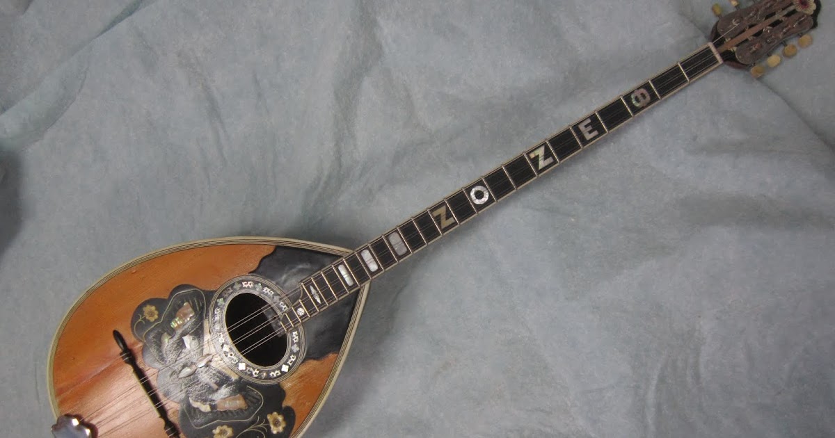 Restoration of a beautiful custom Zozef bouzouki