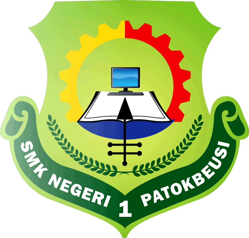 Logo SMK Negeri 1 Patokbeusi 237 Design