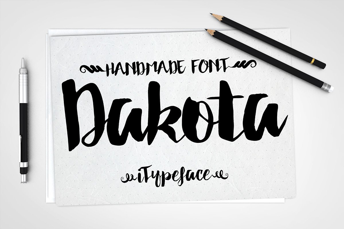 DLOLLEYS HELP: Dakota Free Font
