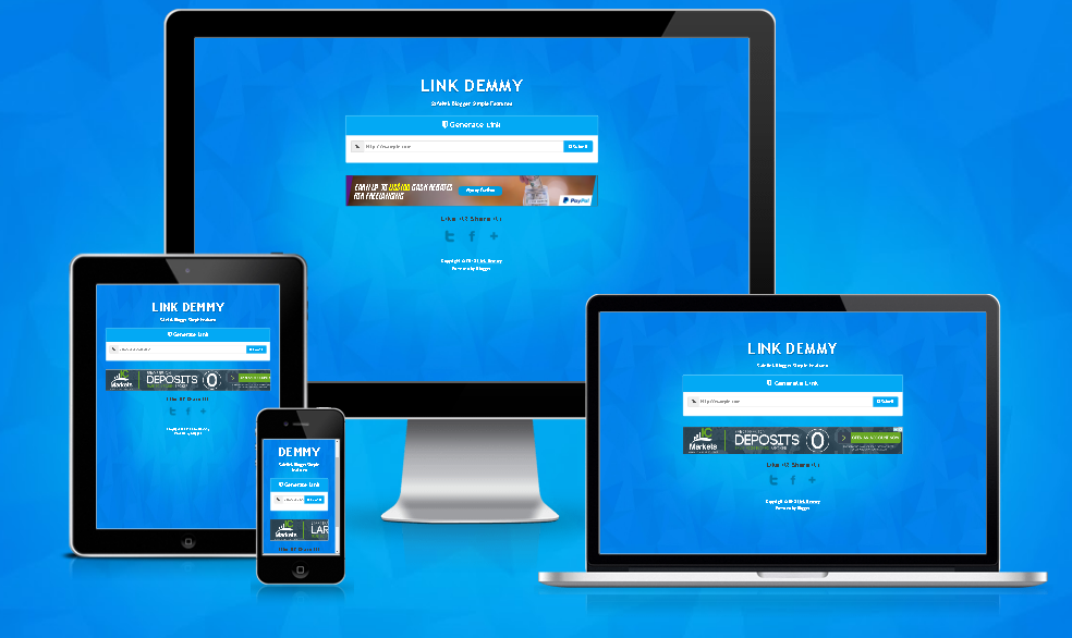 Safelink - Blogger Template Free Download for Blogspot Website