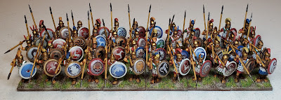 Victrix Mercenary Hoplites With Battle Flag Shield Decals