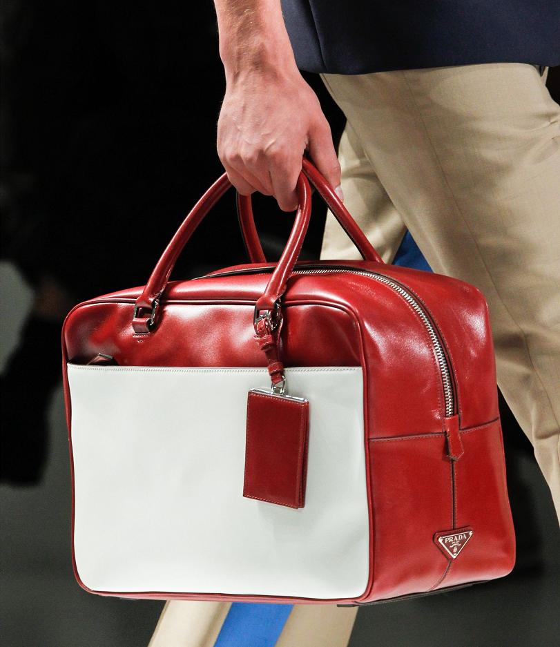 Fashion & Lifestyle: Prada FLight Attendant Bags Spring 2013 Menswear
