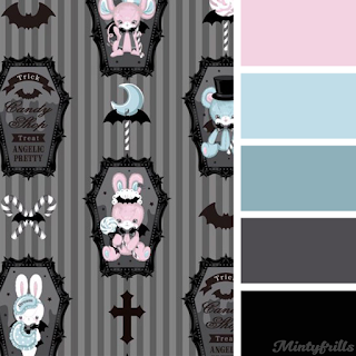 improved outfits, horror candy shop, sweet lolita kawaii, cute, mintyfrills