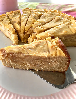 Apfelkuchen ohne Zucker und ohne Mehl