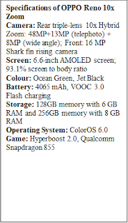 OPPO’s Reno Series makes India debut; Inspires consumers to further their vision with OPPO Reno 10x Zoom OPPO’s Reno Series makes India debut; Inspires consumers to further their vision with OPPO Reno 10x Zoom
