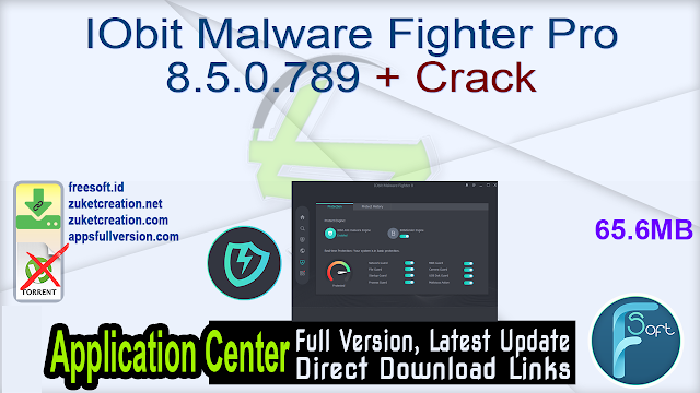 IObit Malware Fighter Pro 8.5.0.789 + Crack
