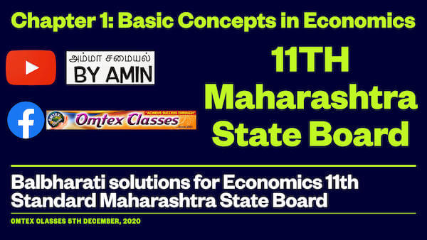 Chapter 1: Basic Concepts in Economics