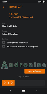 How to install magisk via twrp