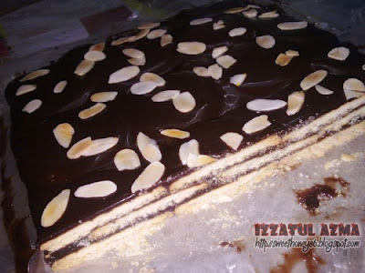 Izzatul.azma: Resepi Kek Batik Coklat