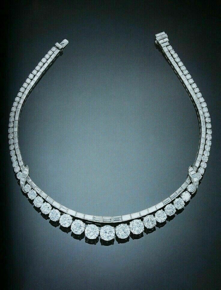 Platinum necklace