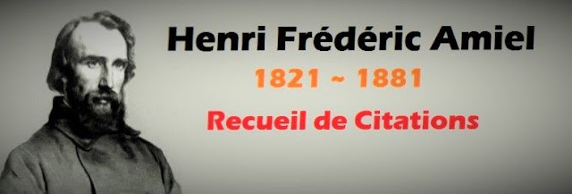 L'écrivain suisse Henri Frédéric Amiel