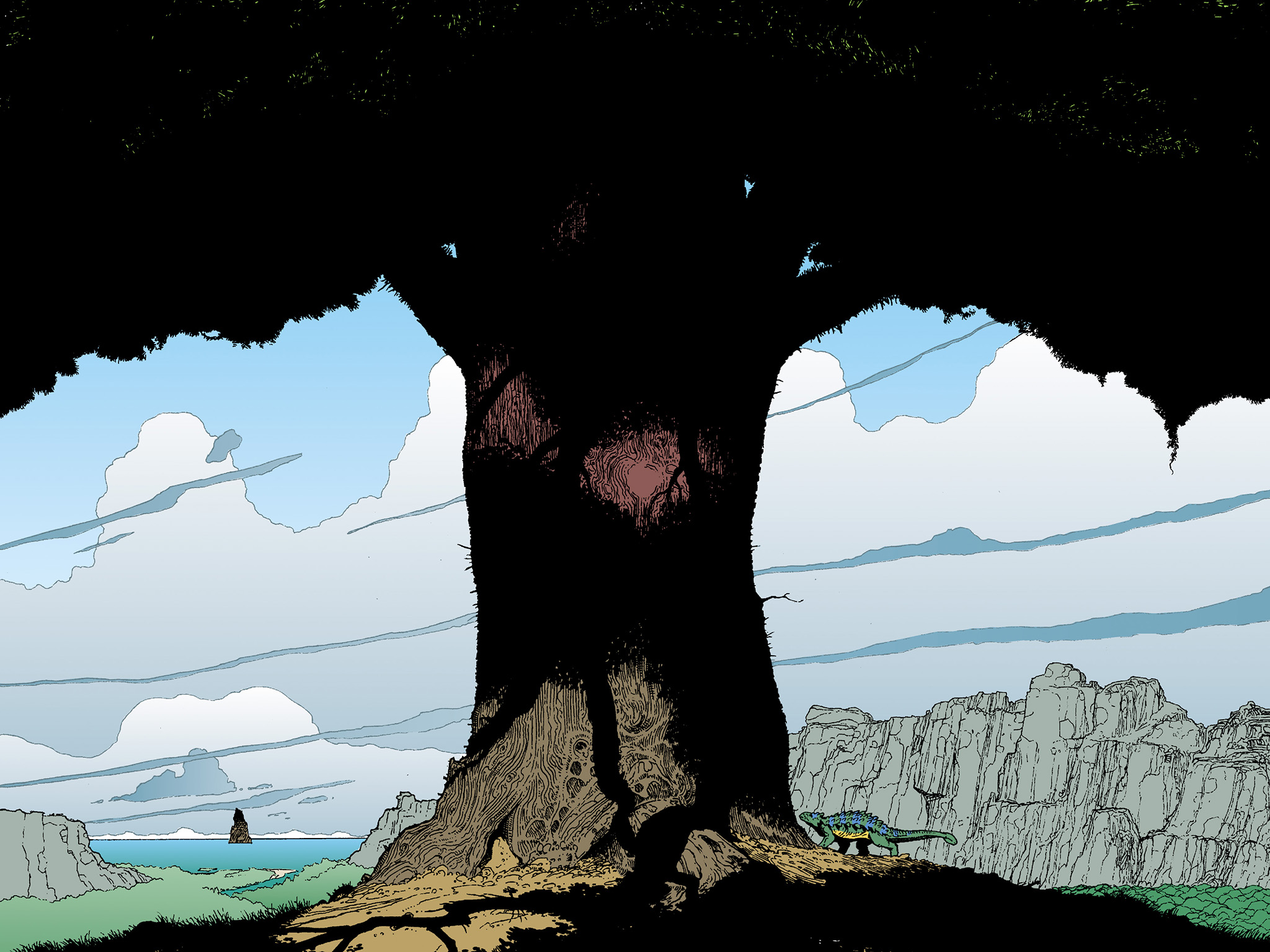 Age of Reptiles Omnibus Chap 3 - Next Chap 4
