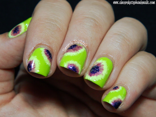 floral nails