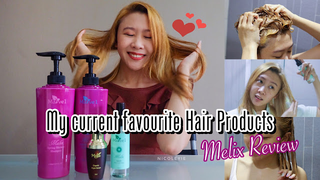My Current Favourite Hair Products Melix Review Nicole Yie