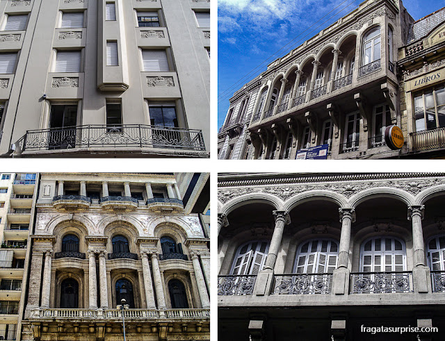 Arquitetura na Cidade Velha de Montevidéu