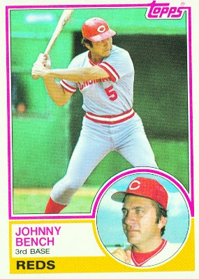 1983 Topps Blog: #60 Johnny Bench