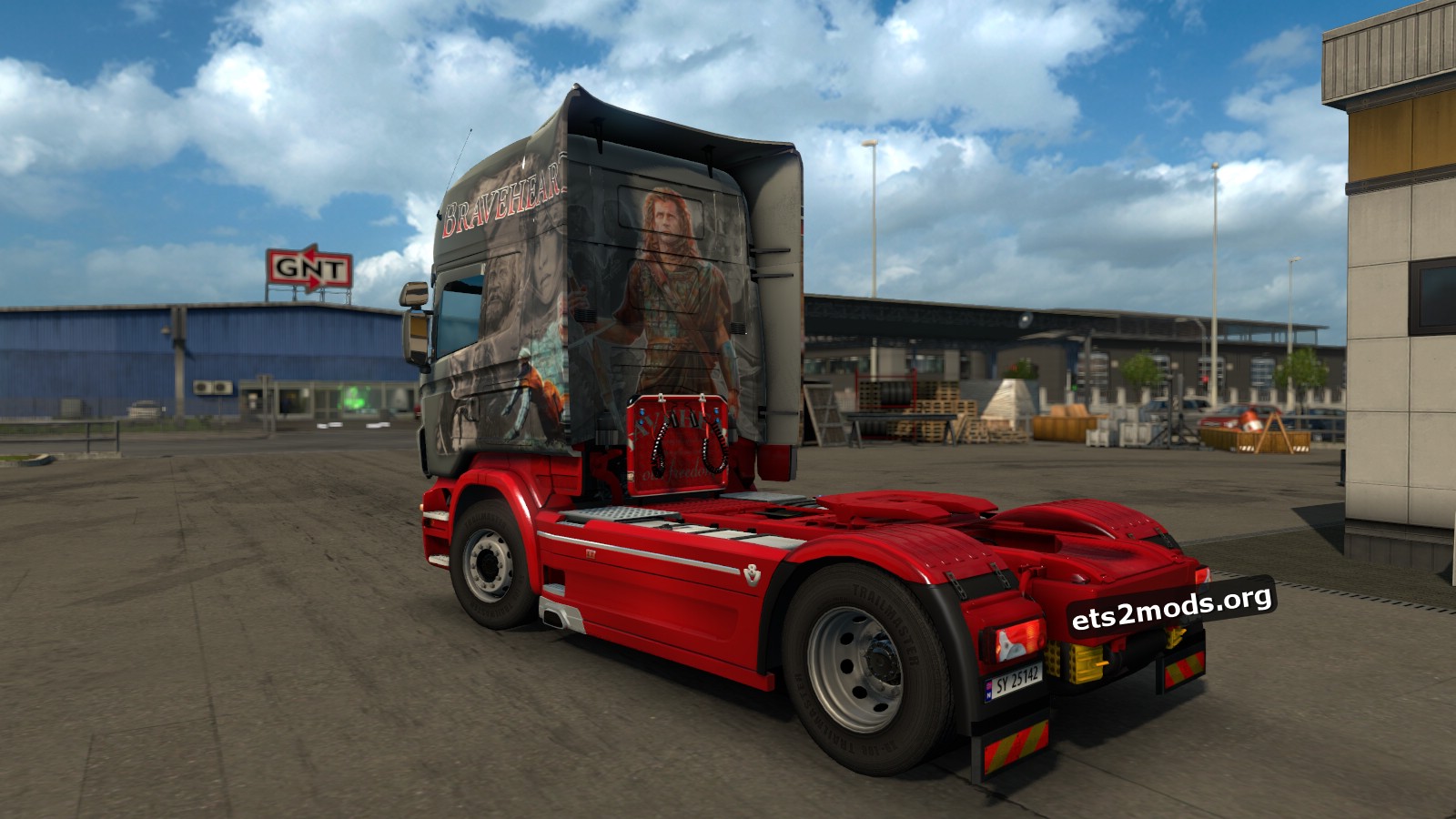 Malcolm Braveheart Skin for Scania RJL Malcolm Braveheart Skin for Scania RJL