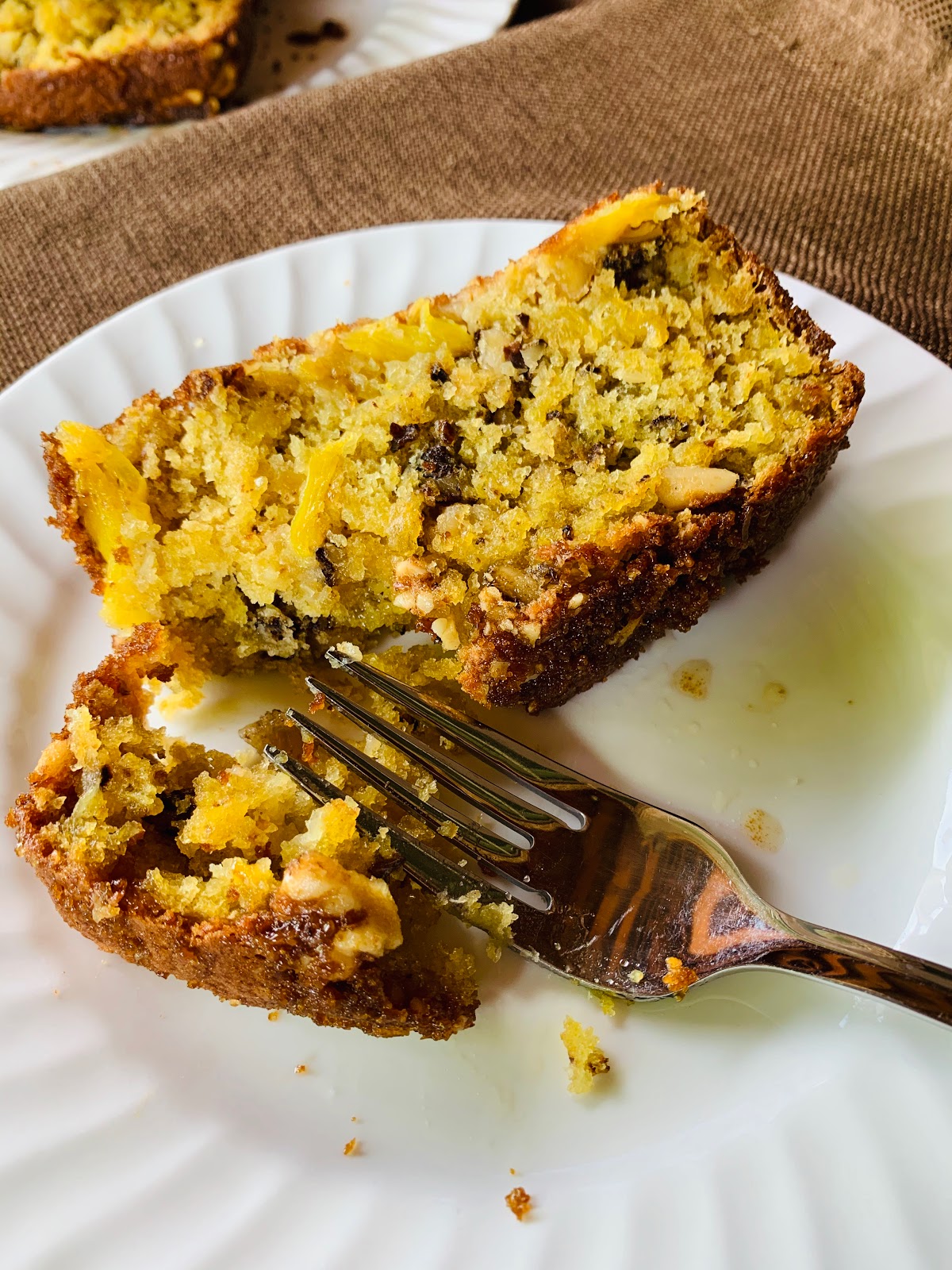 Yum! Yum! Yum! Pineapple Praline Loaf Cake