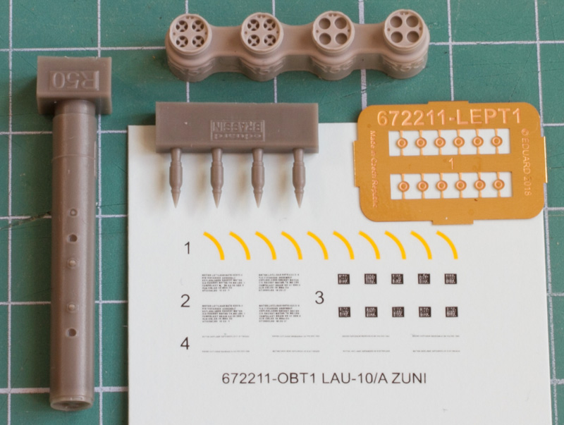 AlexS Scale Aircraft Modelling LAU10 Zuni Rocket Pod Model Kits Review